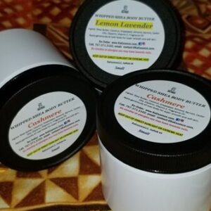 A Bundle of Whipped Shea Body Butter (Three Small size jars, approx. 4oz.)